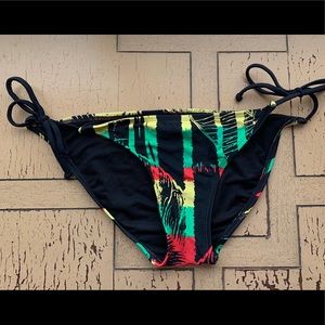 Xhilaration Multi colored Bikini Bottom